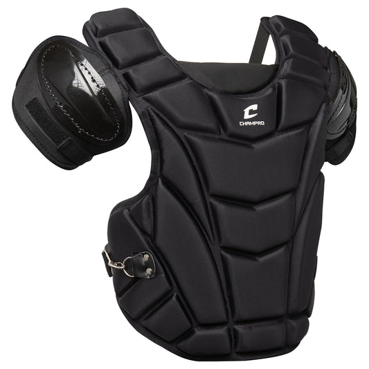 Varsity Umpire Chest Protector 16.5" - Black